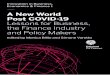 A New World Post COVID-19 Lessons for Business, …...Edizioni Ca’Foscari Innovation in Business, Economics & Finance 1 — A New World Post COVID-19 Lessons for Business, the Finance