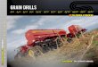 Grain Drills - Empire Ag€¦ · 6. 8” OpEnEr staggEr - Allows crop residue to flow through the openers and not gather within. All Sunflower grain drills feature a full 8” of