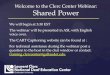 Welcome to the Clerc Center Webinar: Shared Power Power.pdf · Welcome to the Clerc Center Webinar: Shared Power We will begin at 3:30 EST The webinar will be presented in ASL with