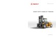 HEAVY DUTY FORKLIFT TRUCKS · Heavy-duty Forklift Truck is reliable and highly efficient with different series of products with hoisting capacity from 10 to 46 tons. Various attachments