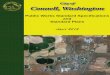 Public Works Standard Speciﬁ cations and Standard Plans · S:\DOCS\CONNELL\W68‐208 WTR SWR ST STNDS\STANDARDS\APRIL 2012\GEN REQ.doc A. DEFINITIONS 1. City ‐ City of Connell,