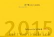 2015 - Rahn+Bodmer Co. · PDF file Jahresrückblick Jahresrückblick 2015. 2015 Jahresrückblick Jahresrückblick 2015. Vom Risiko, Verantwortung zu übernehmen 6 Von der Kunst des