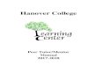 Hanover College...Gier’s Tips for Tutors* Handling Difficult Tutoring Situations Referral Skills and Strategies* Addressing Diverse Audiences: Tutoring the Underprepared Student*