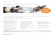 RingCentral U Datasheet Conferencing RingCentral Co · PDF file RingCentral Conferencing empowers you to make unlimited audio conference calls*. You get a single conference bridge