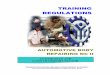 TRAINING REGULATIONS - TESDAtesda.gov.ph/Downloadables/TR - Auto Body Repairing NC II.pdf · TR AUTOMOTIVE BODY REPAIRING NC II 1 ... 1.2. Team parameters, reporting relationships