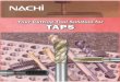 Your Cutting Tool Solution for TAPS - Nachi America€¦ · p13 List 6959 List 6958 SG LO TAP SPIRAL FLUTED P10, 11 p10 HIGH PERFORMANCE TAPS 1 TAPS / VISUAL INDEX FAX 45º List 6800