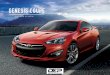 GENESIS COUPE - cdn.dealereprocess.net · Genesis Coupe R-Spec is track-day ready and engineered to pursue driving Nirvana. We believe that given the right tools, a driver whose skill