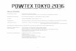 The 21st International Powder Technology Exhibition Tokyo · The 21st International Powder Technology Exhibition Tokyo . Exhibition Period: November 30 (Wed.) –December 2 (Fri.),