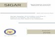 SIGAR Special Inspector General for Afghanistan Reconstruction · 2018-08-30 · Company (RNCC), an Afghan firm, to complete the hospital by April 30, 2014. RNCC failed to meet this