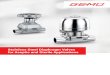 Stainless Steel Diaphragm Valves for Aseptic and Sterile ... · measurement and control systems for sterile applications in the pharmaceutical and biotechnology industries. This 