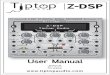 R Tiptop Audio IN 1 IN 2 VC-DSP1 VC-DSP2 VC- vc-dsp1 vc-dsp2 vc-dsp3 vc-p1 vc-p2 vc-p3 clock fedbk1
