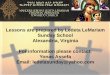 Lessons are prepared by Ledeta LeMariam Sunday … sunday...Lessons are prepared by Ledeta LeMariam Sunday School Alexandria, Virginia For information please contact: Yonas Assefa