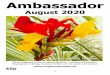 Ambassador · 2020-07-30 · 1 Ambassador August 2020 45p Parish magazine of the Roughton Benefice - comprising Roughton, Bessingham, Felbrigg, Sustead, Metton and Hanworth with Gunton
