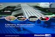 Library Automation · service check in, RFID security gates, conveyors, high capacity elevators, automatic sorting systems, auto level trolleys, ergonomic book-carts, RFID solutions,