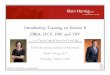 Introductory Training on Section 8 PBRA, HCV, PBV and TPV...2017/04/06  · Introductory Training on Section 8 PBRA, HCV, PBV and TPV Emily Blumberg and Jed D’Abravanel Klein Hornig