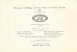 Hunter Libraries · 2018-01-18 · Hunter College of the City of New York FOUNDED 1870 TEQ. CURA ccc GEORGE SAMLER DAVIS, LL.D. President BOARD OF TRUSTEES WILLIAM G. WILLCOX LINCOLN
