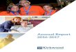 Annual Report 2016-2017 - Kirkwood Hospice · Consultant in Palliative Medicine Director of Fundraising & Marketing Director of Finance & Administration Charity Reference and Administrative