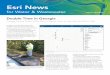 for Water & Wastewater · Winter 2014/2015 Esri News for Water & Wastewater is a publication of the Water/Wastewater Group of Esri. To contact the Esri Desktop Order Center, call
