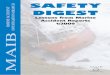 ccident DIGEST€¦ · just reading about accidents – and so thinking about accidents – helps to make us all more safety conscious. Thus, the Safety Digest is primarily aimed