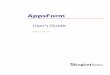 AppsForm - download.oracle.com · Contents iv User’s Guide: AppsForm 7.0 Setting Navigation Paths.....14