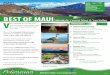 BEST OF MAUIHaleakalā, Central Maui & M1 TOUR Iao Valley V ... · BEST OF MAUI 808.833.3000 | HIGHLIGHTS • isit Halekalalā, the “House of the Tour Stops Drive By Haleakalā