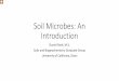 Soil Microbes: An Introduction - ASI at UC Davis...Soil Microbes: An Introduction Daniel Rath, M.S. Soils and Biogeochemistry Graduate Group University of California, Davis Soil Biology