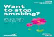 Want to stop smoking? - Guy's and St Thomas...Stop smoking support for everyone Both Guy’s and St Thomas’ hospitals offer one-to-one support for all patients, visitors and staff