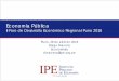 Economía Pública Puno - Diego Macera - IPE · - Impuestos Pigovianos (ISC) - Licencias (e.g. mercado de carbono) - Internalización-Coase. 15 Las externalidades ocasionan que la