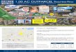 1.00 AC OUTPARCEL P€¦ · Located at entrance of Celebration Village (300+ residences) Discount Tire now open; Spring Hi lls Suites is under construction Incredible visibility with