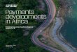 Payments developments in Africa · 2020-06-05 · Payment Developments in Africa | Volume 3 | 9 Creating a robust legal framework for National Payment Systems (NPS) requires regulators