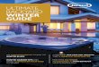 ULTIMATE BACKYARD WINTER GUIDE€¦ · Add colored lighting to your outdoor spaces, or in areas that you enjoy relaxing, like your hot tub. When combined with soothing music, pleasing