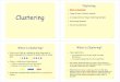 Clustering - web.fe.up.ptec/files_0506/slides/05_Clustering.pdf · 9 Clustering What is Cluster Analysis? Types of Data in Cluster Analysis A Categorization of Major Clustering Methods