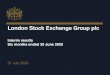London Stock Exchange Group plc · London Stock Exchange Group 1Adjusted operating expenses before depreciation and amortisation Page 2. ... –Organic investment for growth and operational