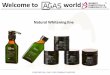 Natural Whitening line - geosmatic.comgeosmatic.com/ProductPresentations/AGAS.pdf · AGAS products offer an holistic approach of powerful active ingredients from natural sources combined