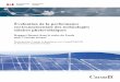 Évaluation de la performance environnementale des ... · PDF file Évaluation de la performance environnementale des technologies solaires photovoltaïques . Avant-propos . Le rapport