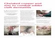 Chelated copper and zinc to combat udder cleft dermatitispositiveaction.info/pdfs/articles/dt16_4p29.pdf · l Canada. In Canada, one animal with an extremely severe chronic case of