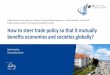 Friedrich Naumann Foundation for Freedom, European ... · Barriers to trade call for reasons, free trade doesn’t. The burden of proof 3. KOOTHS | How to steer trade policy so that