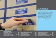 LABELS - Seton Australia · 2016-01-29 · Flammable storage cabinets on pages 201–205. Printed on self adhesive vinyl, each sign is 200 x 45mm. Colours as shown. Pack of 5 labels