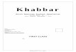 Khabbar XXXVI-3.pdf · 2015-12-16 · Khabbar XXXVI No. 3 Page: 2 Khabbar Follies In this section, Khabbar looks into the Konkani community and anything and everything that is Konkani