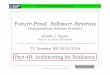 FPSS WS1516 Part4B V05 20160117 - TU Dresdenst.inf.tu-dresden.de/...WS1516_Part4B_V05_20160117.pdf · Future-Proof Software-Systems: Architecting for Resilience Prof. Dr. Frank J