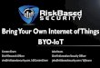 Bring Your Own Internet of Things BYO-IoT · “The Internet of Things (IoT) is the network of physical objects or "things" embedded with electronics, software, sensors and connectivity