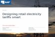 August 2019 Designing retail electricity tariffs smart · Designing Distributed Generation Tariffs Well Rate Design Where Advanced Metering Infrastructure Has Not Been Fully Deployed