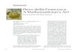 Book Review: Piero della Francesca. A Mathematician's Art, … · 2007-02-08 · Book Review PierodellaFrancesca. AMathematician’sArt ReviewedbyMicheleEmmer Piero della Francesca