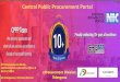 Central Public Procurement Portal - MCRHRDI · CSI Nihilent eGovernance Award 2017- CPP portal and 2013 - Govt. of Kerala eMaharashtra 2013 – Govt. of Maharashtra CII-IT Award 2011