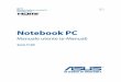 Notebook PC - Asus · Notebook PC - Manuale utente (e-Manual) 9 Norme di sicurezza Utilizzo del vostro Notebook PC Questo Notebook PC deve essere utilizzato solamente in ambienti