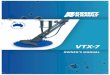 VTX-7 - Kreepy Krauly VTX-7 works best when the main body sits at a 45¢° incline to the pool surface