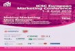 ICSC European Marketing Conference · name to appear in the delegate list, we must receive your registration and payment by 25 May 2015. Registration Options Advance Registration