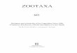 ZOOTAXA - Decapoda · ZOOTAXA U3 Phylogeny and systematics of the Trapeziidae Miers, 1886 (Crustacea: Brachyura), with the description of a new family PETER CASTRO, PETER K. L. NG