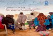 Guidelines for Community Participation in Disaster Recovery ... Guidelines for Community Participation