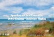 Agriculture and Rural Communities Energy …...Energy Characteristics for Agriculture and Rural Customers •Statewide, 75 percent of customers are served by natural gas utilities